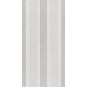 Плитка декор Нефрит Одри полоски серая 400x200x8 мм
