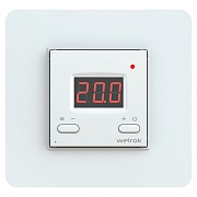 Терморегулятор электронный сенсорный для теплого пола Welrok AZ белый с поддержкой Wi-Fi