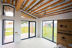 Армированная гидро-пароизоляция Изоспан RS proff 35 кв. м - фотография 8