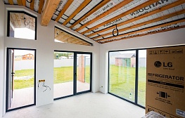 Армированная гидро-пароизоляция Изоспан RS proff 70 кв. м - фотография 8