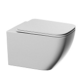 Унитаз подвесной Abber Ultra безободковый белый с сиденьем дюропласт микролифт (AC1303) Унитаз подвесной Abber Ultra безободковый белый с сиденьем дюропласт микролифт (AC1303)