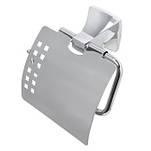 Держатель для туалетной бумаги WasserKraft Wern с крышкой металл/пластик хром (K-2525)