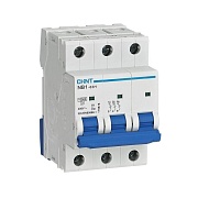 Автоматический выключатель модульный Chint NB1-63H 3P 40А тип C 10 кА 400 В (179875) Автоматический выключатель модульный Chint NB1-63H 3P 40А тип C 10 кА 400 В (179875)