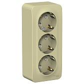 Розетка Systeme Electric Blanca накладная бежевая со шторками (BLNRA011317) Розетка Systeme Electric Blanca накладная бежевая со шторками (BLNRA011317)