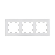 Рамка Systeme Electric AtlasDesign Nature трехместная белая (ATN360103) Рамка Systeme Electric AtlasDesign Nature трехместная белая (ATN360103)