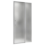 Душевая дверь Abber стекло матовое 120х195 см профиль хром 6 мм распашная (AG04120MS)