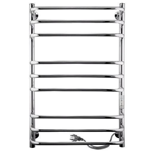 Полотенцесушитель электрический Indigo Brace Lux 800х532 мм 230 Вт с терморегулятором хром