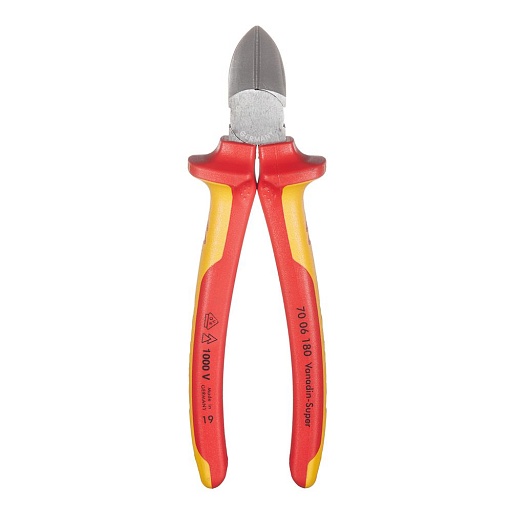 Бокорезы диэлектрические Knipex 180 мм (KN-7006180SB)