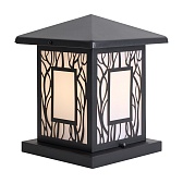 Светильник садово-парковый Voltega Nef черный 230 мм E27 40 Вт IP44 (VGL7222FL-01B1)