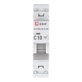Автоматический выключатель модульный EKF PROxima ВА 47-63N 1P 10А тип C 6 кА 230 В (M636110C) Автоматический выключатель модульный EKF PROxima ВА 47-63N 1P 10А тип C 6 кА 230 В (M636110C)
