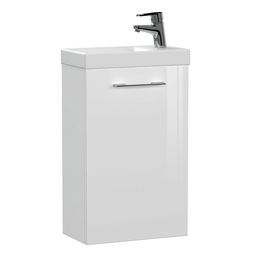 Тумба под раковину Cersanit Lara 40 см подвесная белая (SP-SZ-LARA-CO40/Wh)