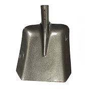 Лопата совковая (010443) рельсовая сталь с ребрами жесткости без черенка