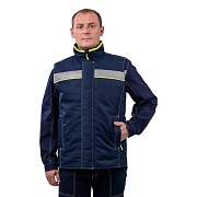Жилет рабочий утепленный Техноавиа Азов 52-54 рост 182-188 см темно-синий Жилет рабочий утепленный Техноавиа Азов 52-54 рост 182-188 см темно-синий