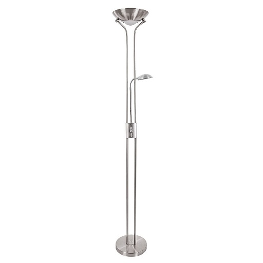 Торшер Arte Lamp E27 18,5 Вт серебро IP20 (A4329PN-2SS) Торшер Arte Lamp E27 18,5 Вт серебро IP20 (A4329PN-2SS)