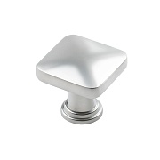 Ручка-кнопка мебельная Kerron Metallic d29 мм металлическая хром матовый (K-2392 SC) Ручка-кнопка мебельная Kerron Metallic d29 мм металлическая хром матовый (K-2392 SC)