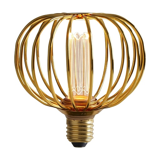 Лампа светодиодная Voltega E27 1800К 4 Вт 130 Лм 220-240 В эдисона тонированная (8567)