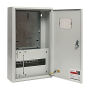 Щит учетно-распределительный навесной EKF PROxima ЩУРн 3/12 (Э) металлический IP31 500х300х120 мм 12 модулей с монтажной панелью