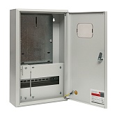 Щит учетно-распределительный навесной EKF PROxima ЩУРн 3/12 (Э) металлический IP31 500х300х120 мм 12 модулей с монтажной панелью