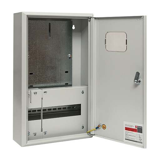 Щит учетно-распределительный навесной EKF PROxima ЩУРн 3/12 (Э) металлический IP31 500х300х120 мм 12 модулей с монтажной панелью