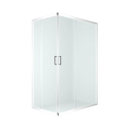 Душевой уголок Domani-Spa Cube V128 белый 120х80х190 см прямоугольник стекло матовое 5 мм (DS04CbV128L0M00.W)