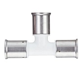 Тройник Henco (9PKW-323232) 32(пресс) х 32(пресс) х 32(пресс) белый PVDF Тройник Henco (9PKW-323232) 32(пресс) х 32(пресс) х 32(пресс) белый PVDF