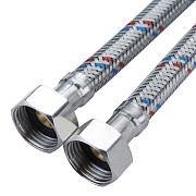 Подводка гибкая для воды CTM 1/2 ВР(г) х 1/2 ВР(г) 120 см (CWFHF120)