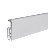 Плинтус экополимер Солид 80х18х2000 мм белый с монтажной планкой (1UHD 55/80) Плинтус экополимер Солид 80х18х2000 мм белый с монтажной планкой (1UHD 55/80)