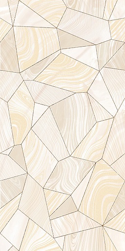 Плитка декор New Trend Venice светло-бежевая 600x300x9 мм