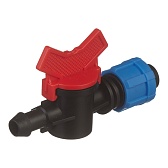 Кран стартовый 5/16 для капельной трубки 8 мм Профитт с уплотнителем (1681445)