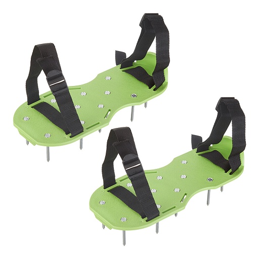 Накладки на обувь для аэрации газона полипропиленовые размер 45-46 зеленые Palisad (64498) Накладки на обувь для аэрации газона полипропиленовые размер 45-46 зеленые Palisad (64498)