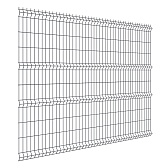 Секция заборная 3D Light 2030х2500 мм d3,5 мм ячейка 55х200 мм графитовый серый RAL 7024 Grand Line Секция заборная 3D Light 2030х2500 мм d3,5 мм ячейка 55х200 мм графитовый серый RAL 7024 Grand Line