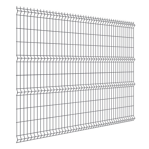 Секция заборная 3D Light 2030х2500 мм d3,5 мм ячейка 55х200 мм графитовый серый RAL 7024 Grand Line Секция заборная 3D Light 2030х2500 мм d3,5 мм ячейка 55х200 мм графитовый серый RAL 7024 Grand Line