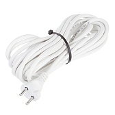 Шнур сетевой с вилкой 7 м ПВС-ВП 2х0,75 кв.мм 6 А Партнер-Электро белый (ЦБ-00013568/4538) Шнур сетевой с вилкой 7 м ПВС-ВП 2х0,75 кв.мм 6 А Партнер-Электро белый (ЦБ-00013568/4538)