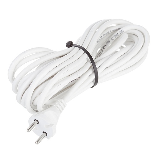 Шнур сетевой с вилкой 7 м ПВС-ВП 2х0,75 кв.мм 6 А Партнер-Электро белый (ЦБ-00013568/4538) Шнур сетевой с вилкой 7 м ПВС-ВП 2х0,75 кв.мм 6 А Партнер-Электро белый (ЦБ-00013568/4538)