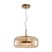 Светильник светодиодный подвесной Arte Lamp Padova 4000К 12 Вт 2 кв.м медь IP20 (A2404SP-33AM)