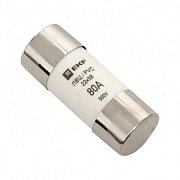 Вставка плавкая EKF PROxima ПВЦ 80А 50 кА 220 В цилиндрическая (10 шт.) (pvc-22x58-80)