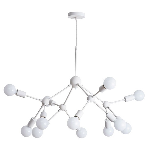 Люстра подвесная Arte Lamp Matrix E27 480 Вт 18 кв.м (A3064SP-12WH)