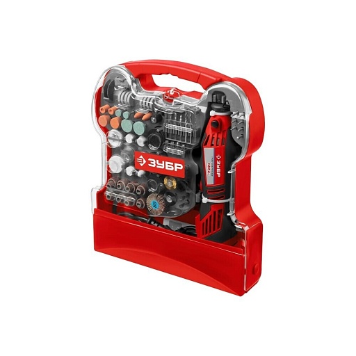 Гравер электрический Зубр ЗГ-130ЭК H172 130 Вт с набором оснастки Гравер электрический Зубр ЗГ-130ЭК H172 130 Вт с набором оснастки