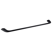 Полотенцедержатель Abber Nord 600 мм на шуруп нержавеющая сталь черный матовый (AA1552B)