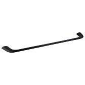 Полотенцедержатель Abber Nord 600 мм на шуруп нержавеющая сталь черный матовый (AA1552B)