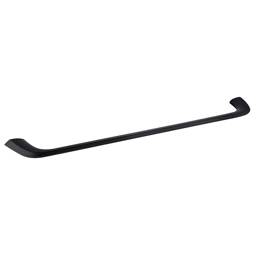 Полотенцедержатель Abber Nord 600 мм на шуруп нержавеющая сталь черный матовый (AA1552B)