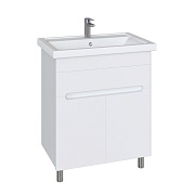 Комплект тумба с раковиной Sanstar Модена 70 см напольная белая (224.1-1.4.1.К) Комплект тумба с раковиной Sanstar Модена 70 см напольная белая (224.1-1.4.1.К)