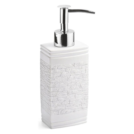 Дозатор для мыла WasserKraft Main настольный полирезин белый (K-4799) Дозатор для мыла WasserKraft Main настольный полирезин белый (K-4799)