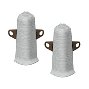 Угол наружный Идеал Деконика 70 мм алюминий Г-профиль (2 шт.)