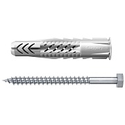 Дюбель универсальный Fischer UX 10x60 мм нейлон с шурупом (4 шт.)