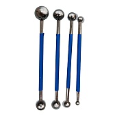 Набор шпателей для выравнивания шариковых Tytan Professional 2-19 мм нержавеющая сталь (4 шт.) (56204) Набор шпателей для выравнивания шариковых Tytan Professional 2-19 мм нержавеющая сталь (4 шт.) (56204)