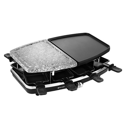 Раклетница-гриль Kitfort КТ-1649 черная