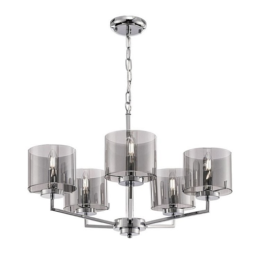 Люстра потолочная Freya Karen E14 200 Вт 13,33 кв.м (FR5096PL-05CH) Люстра потолочная Freya Karen E14 200 Вт 13,33 кв.м (FR5096PL-05CH)