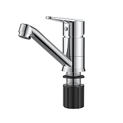 Смеситель для кухни и раковины Voda Breeze хром однорычажный с поворотным изливом (BZ 15) Смеситель для кухни и раковины Voda Breeze хром однорычажный с поворотным изливом (BZ 15)