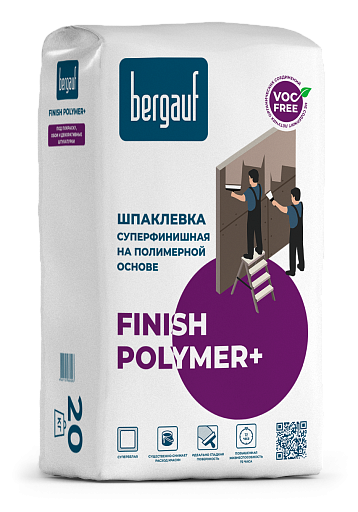 Шпаклевка Bergauf Finish Polymer+ 20 кг